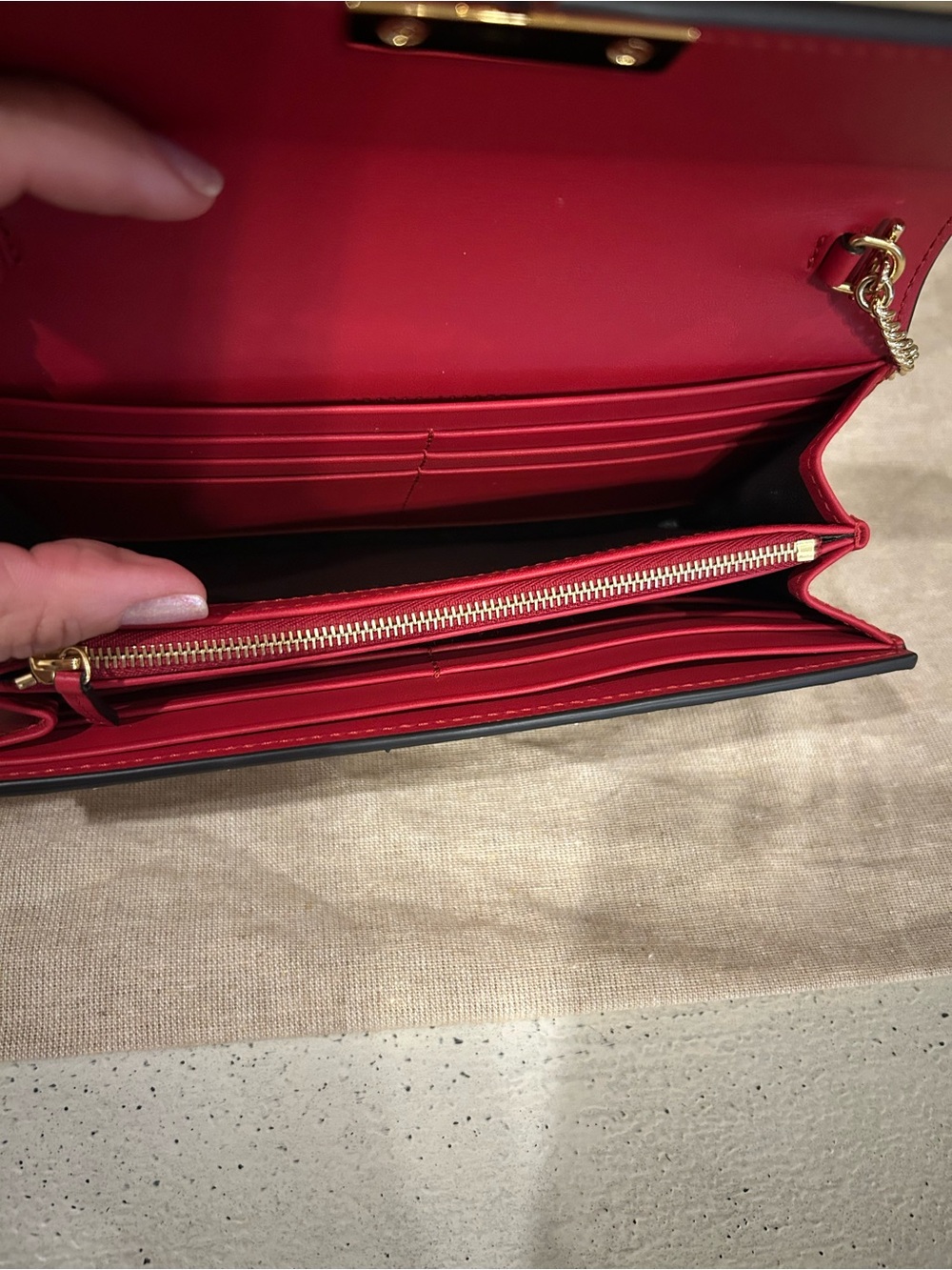 Authentic Gucci Padlock Python Wallet on Chain (WOC) - Picture 8 of 14